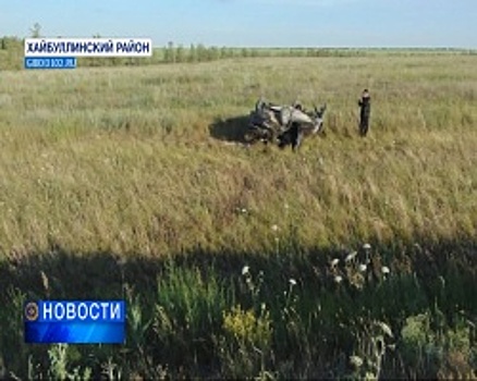 В Хайбуллинском районе автомобильная авария едва не превратилась в трагедию