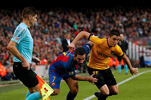 "Барселона" в отсутствие Месси не смогла одолеть "Малагу" в матче Примеры