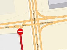 На выезде из Твери до начала осени изменили схему движения