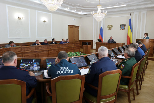 Губернатор провел совещание по обеспечению правопорядка в Ростовской области