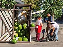 На Фестивальной заработал бахчевой развал