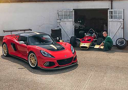 Хардкорным Lotus Exige придали вид чемпионских болидов Формулы-1