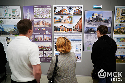 Лицей с разноцветным фасадом стал лучшей постройкой Омска