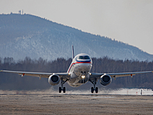 Испытательный полет Superjet 100 с российским двигателем ПД-8 прошел успешно