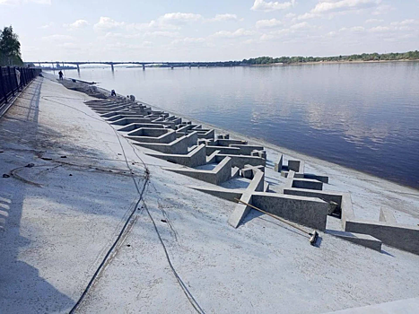 Променадную часть набережной Перми откроют уже в начале июня