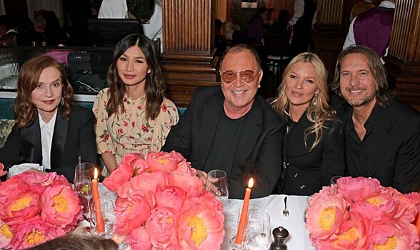 Кейт Мосс, Изабель Юппер, Ева Герцигова на открытии бутика Michael Kors в Лондоне