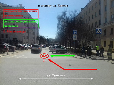 23-летний парень попал под колеса машины на «зебре»
