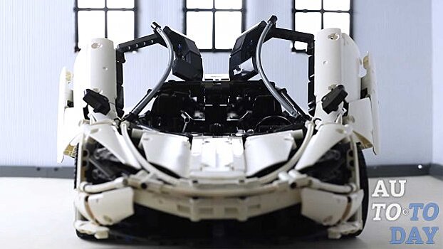 Энтузиаст Lego Technic создаёт McLaren 720S с нуля
