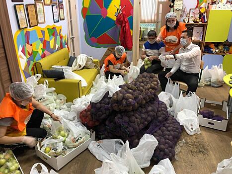 Фонд развития края собрал около 2 тонн продуктов для нуждающихся кубанцев