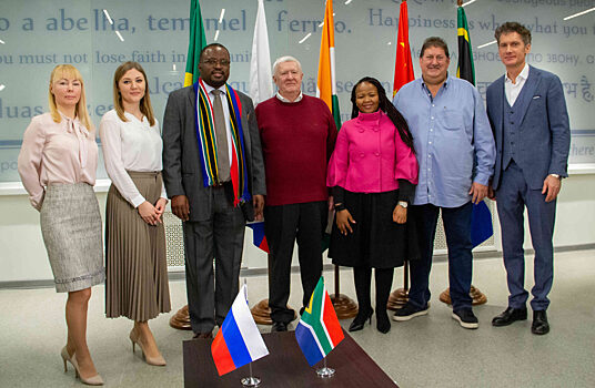 Делегация из ЮАР посетила TV BRICS с официальным визитом