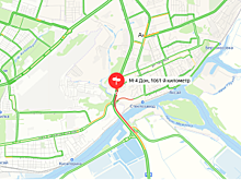 Въезд в Ростов через Аксайский мост по М-4 оказался заблокирован из-за сломанного грузовика