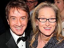 Мерил Стрип засняли на ужине с Мартином Шортом