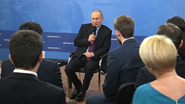 Ответ Путина рассмешил участников встречи в Череповце