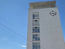 Часы на железнодорожном вокзале в Нижнем Новгороде отремонтировали