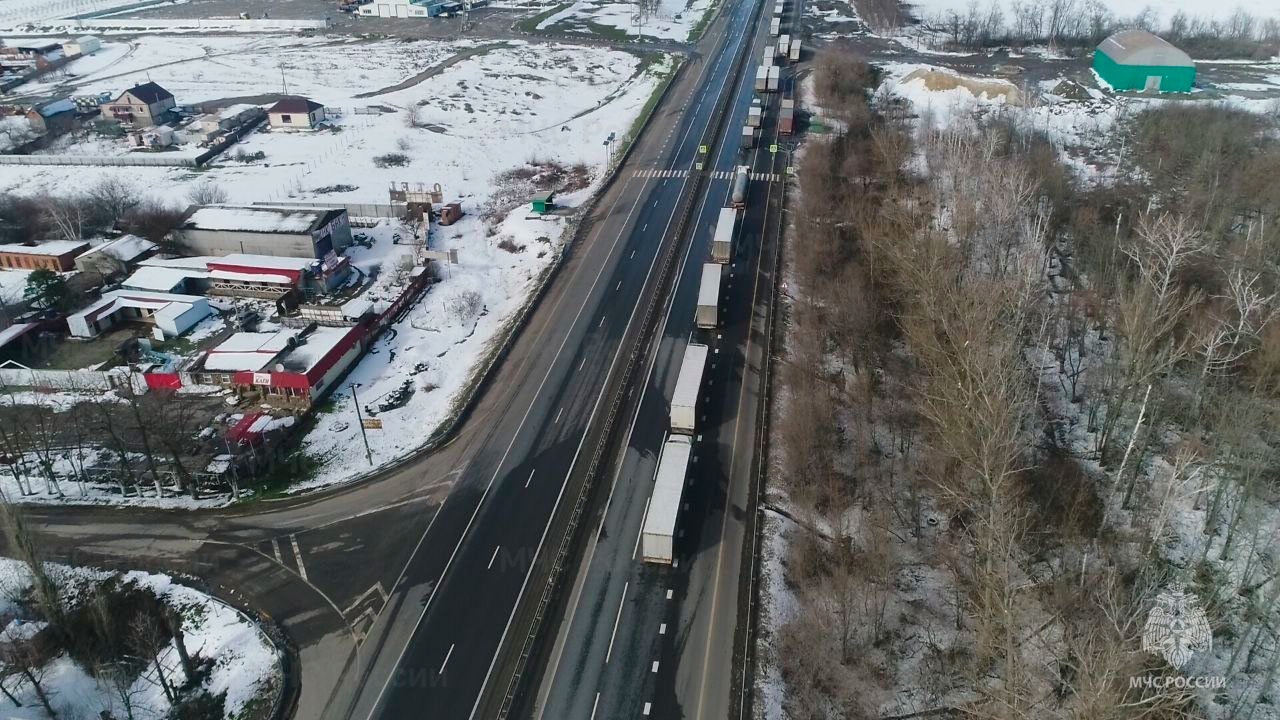 В Ростовской области полностью восстановили движение на трассе М-4 «Дон»