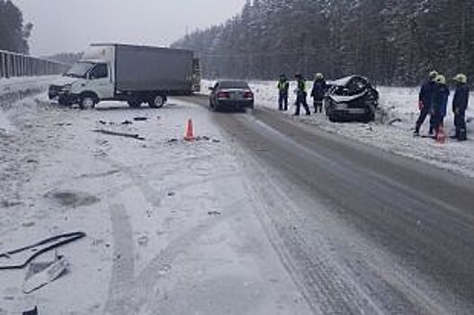 Водитель ВАЗа погиб после столкновения с «Газелью» под Пермью