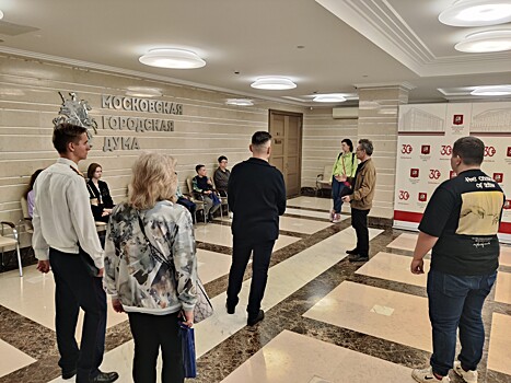 Экскурсия с учащимися молодежного концертного духового оркестра