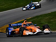 Диксон выиграл гонку IndyCar на трассе «Мид-Огайо» после ошибки Палоу, Шварцман — 21-й