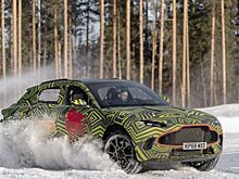 Aston Martin начал тесты кроссовера в Швеции