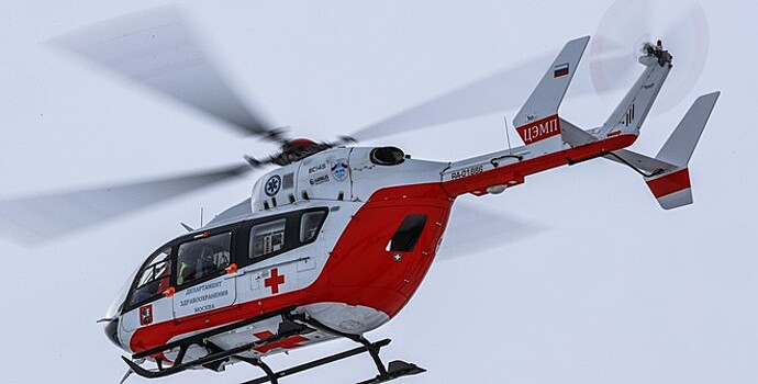 У московской детской больницы появится медицинский вертолёт