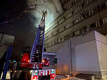 Причиной пожара в гостинице "МКМ" в Москве мог стать поджог