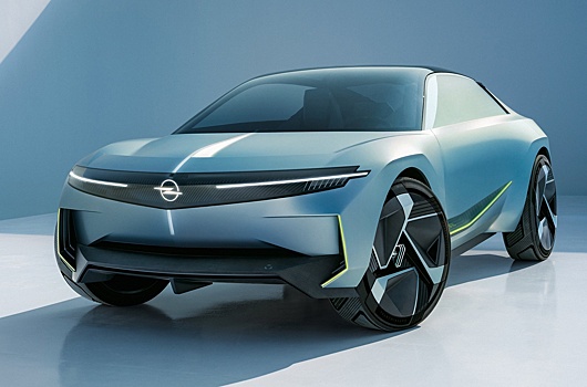 Opel представил электромобиль со складным рулем