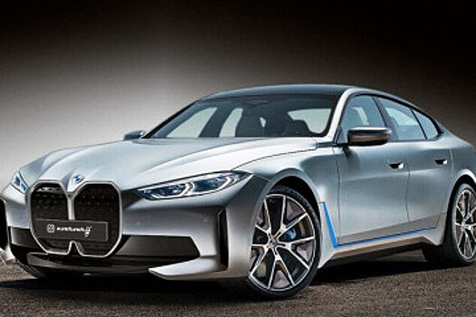Новый рендеринг BMW i4 2021