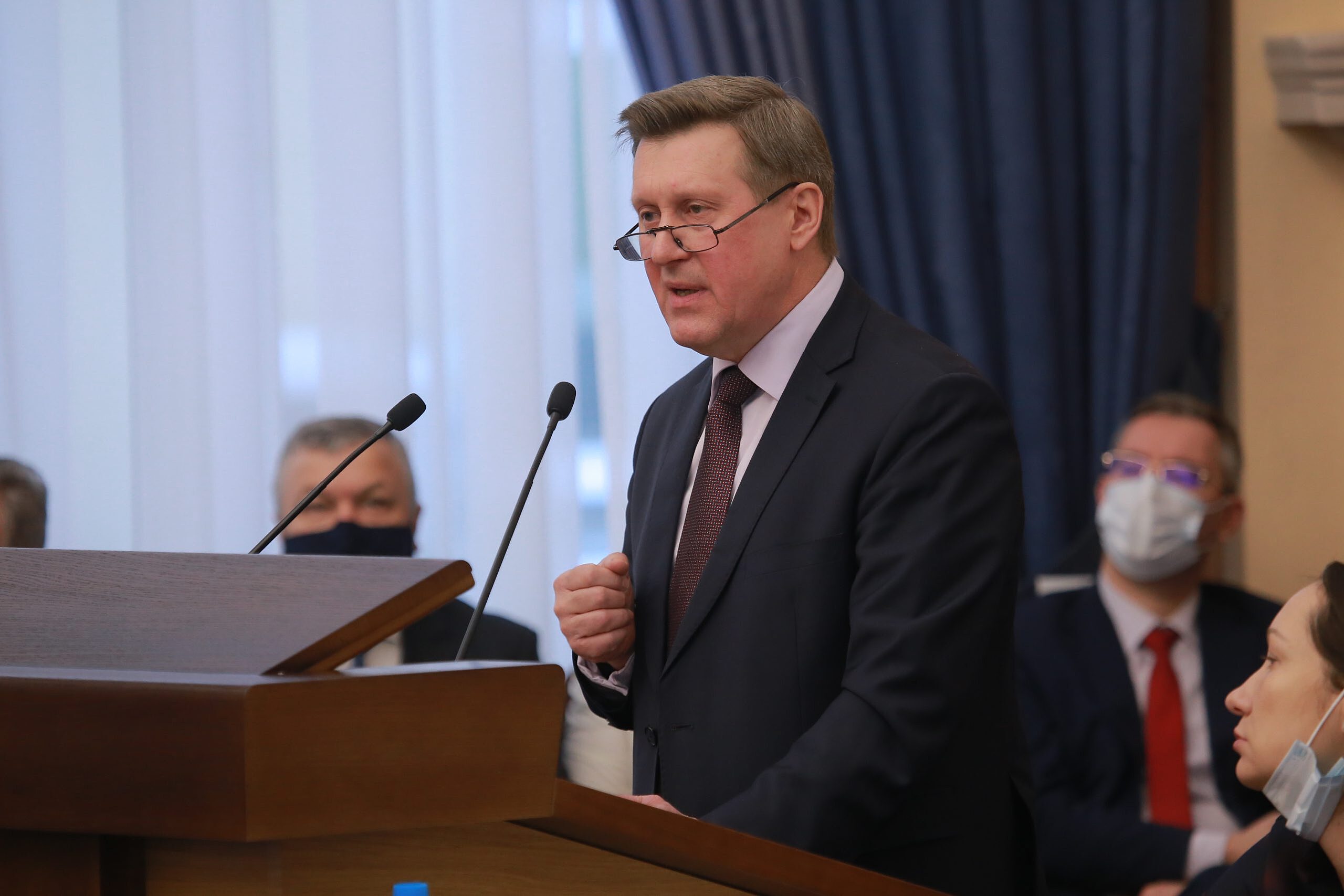 Горсовет принял отчет мэра Новосибирска Анатолия Локтя за 2020 год