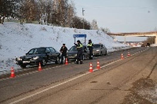 В период новогодних праздников нетрезвые водители находятся под усиленным контролем Госавтоинспекции
