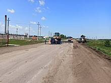 На проблемной дороге «Бугуруслан-Заглядино» начался ремонт