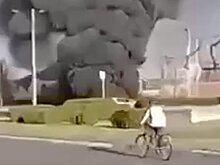 Военкор показал видео с места подрыва авто главы поселка в Херсонской области