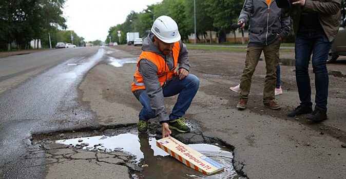 Жители марийской деревни жалуются на отсутствие дороги