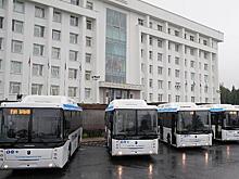 Газовые автобусы НЕФАЗа пополнили городской автопарк Уфы