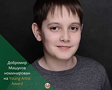 Добромир Машуков из Абакана номинирован на голливудскую премию "Young Artist Awards"