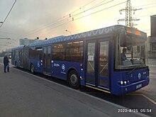 Троллейбусы в Зюзино заменили автобусами