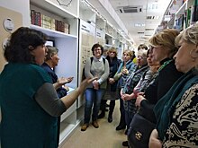 Специальную экскурсию провели в библиотеке имени Некрасова