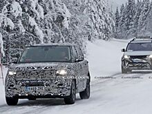 Range Rover следующего поколения вывели на зимние испытания