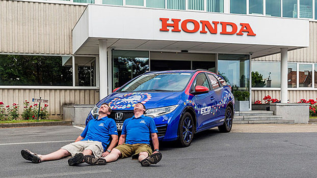 Британский автомобильный музей обзавелся рекордной Honda Civic