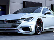 Купе Volkswagen Arteon получит больше мощности и яркий обвес