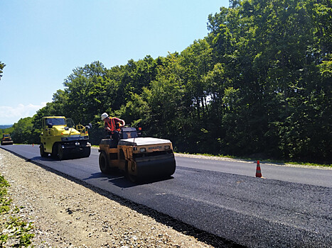 Дополнительный ремонт дорог проведут до конца года в Приморье
