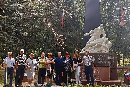 Мемориально-патронатную акцию провели в поселении Роговское