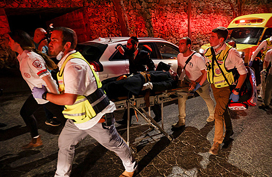 ЧП в синагоге: двое погибли, более 200 пострадали при обрушении трибуны в пригороде Иерусалима