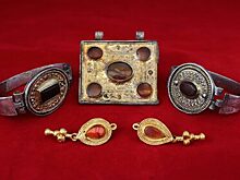 В Крыму нашли коллекцию золотых и серебряных украшений III века