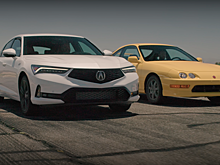 Новую Acura Integra сравнили в гонке с предшественницей и конкурентами