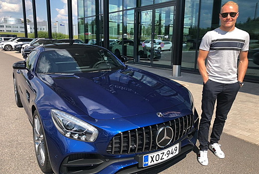 Действующий пилот Формулы-1 выставил на продажу Mercedes-AMG GT