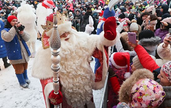 Всероссийский Дед Мороз посетил Италию