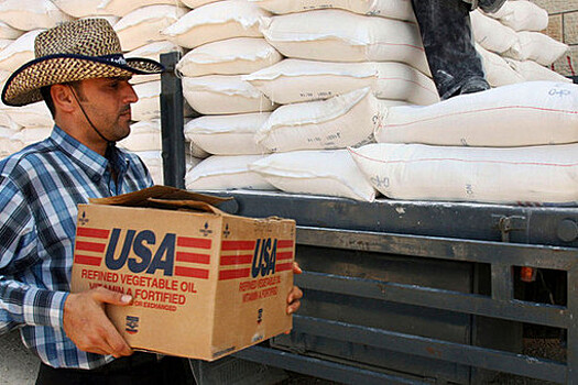 WP: более 60 тысяч тонн американской гуманитарной помощи простаивают на складах
