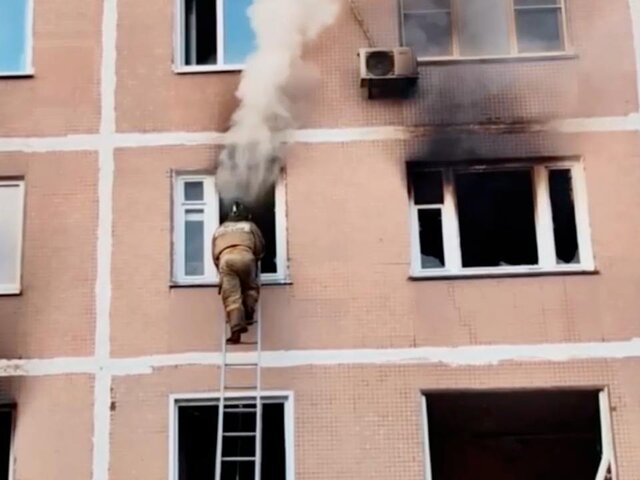 Число погибших при пожаре в Ульяновске увеличилось до трех