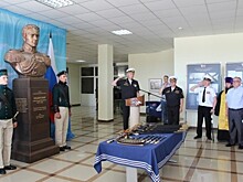 В Нахимовском училище открыли бюст Александра Казарского