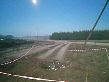 Появились кадры с места взрыва снаряда в Ростовской области